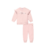 Conjunto de bebês feminino inverno Nina Go 2231020 Rosa