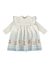 Vestido de bebê Kiki Xodó 1100057 Branco inverno na internet