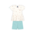 Conjunto bebê menina Kiko Baby 11027 verão