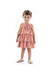 Vestido bebê Kiki Xodó 1150013 bronze verão
