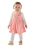 Vestido e body bebê menina Kiki Xodó 1150016 Rosa Inverno - comprar online
