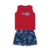 Conjunto Regata Kiko e Kika 11779 Vermelho