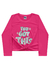 Blusinha infantil feminino Kiko e Kika 12272 Pink inverno