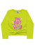 Blusinha infantil feminino Kiko e Kika 12272 Verde inverno