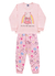 Pijama infantil feminino Kiko e kika Rosa inverno
