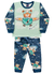 Pijama infantil masculino Kiko e Kika 12550 Verde Inverno menino