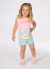 Pijama infantil menina Kiko e Kika 12962 verão