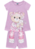 Pijama infantil menina Kiko e Kika 12963 verão na internet