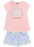 Pijama infantil menina Kiko e Kika 12966 verão na internet