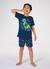 Pijama infantil menino manga curta Kiko e Kika 12974