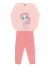 Pijama infantil menina manga longa Kiko e Kika 13003 Inverno - Mundo Infantil SJC