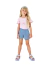 Short com Detalhe em Pérolas Menina 13982 - comprar online