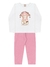 Conjunto 3 peças Kiko e Kika 13663 Rosa na internet