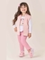 Conjunto 3 peças Kiko e Kika 13663 Rosa - comprar online