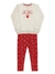 Conjunto infantil menina Kiko e Kika 13677 Cinza inverno - comprar online