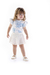 Conjunto menina bebê Kiki Xodó 1400009 Azul
