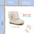 Bota infantil menina Klin miss baby 153 Off White na internet