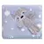 Cobertor de Microfibra com Bordado Poás Azul Baby Joy 260021B6 Azul
