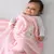 Manta Soft ursinho rosa Baby Joy 510021E6 Menina na internet