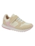 Tênis infantil menina Klin Walk Kids 178 Off White / Rosa - comprar online