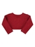 Bolero infantil menina em tricô Paraíso 17862 Vermelho na internet