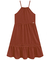 Vestido midi infantil menina Nina Go 2.244.019 Vermelho verão na internet