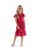 Vestido infantil menina Kiki Xodó 2100142 vermelho
