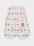 Banho de sol em suedine coelha menina Upi Uli 2181 Off White