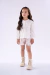 Conjunto infantil feminino Kiki Xodó 2500069 Off White inverno