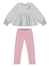 Conjunto infantil menina 2600086 Off White inverno na internet