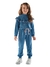 Conjunto infantil menina Kiki Xodó 2600088 Azul Inverno - comprar online