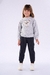 Calça Jogger feminina infantil Kiki Xodó 27000062 preto - comprar online