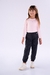 Calça Jogger feminina infantil Kiki Xodó 27000062 preto