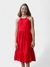 Vestido midi infantil menina Nina Go 2.244.019 Vermelho verão