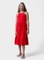 Vestido midi infantil menina Nina Go 2.244.019 Vermelho verão na internet