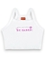 Blusinha cropped regata juvenil Based na internet