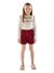 Conjunto infantil menina Kiki Xodó 3500110 Off White inverno - comprar online