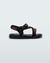 Mini Melissa Stripes Lover Baby Preto 35955
