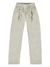 Calça infantil em moletinho menina Kiki Xodó 3700078 Off White na internet