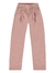 Calça infantil em moletinho menina Kiki Xodó 3700078 Rosê - comprar online