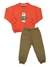 Conjunto em moletom menino Vrasalon 395554 Ocre inverno na internet