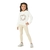 Conjunto infantil menina Vrasalon 395-739 Off White - comprar online