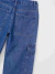 Imagem do Calça jeans cargo infantil menino Hering - azul C1RE1ASN
