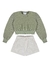 Conjunto juvenil Menina Anjo 4500080 Verde Inverno na internet