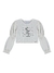 Blusa manga longa infantil Menina Anjo 4650227 Off White na internet