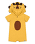 Macaquinho leão com touca Rei Rex 51119 Amarelo verão