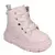 Bota Infantil Coturno Worldcolors Music Menina 287.013 - Rosa