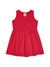 Vestido infantil menina Kamylus 53757 vermelho verão