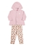 Conjunto infantil menina Kamylus 53769 Rosa inverno - comprar online