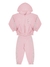 Conjunto infantil em moletom menina Kamylus 53782 Rosa Inverno - comprar online
